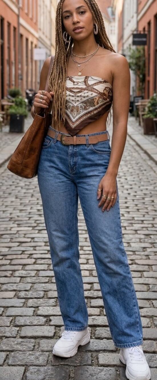 Vintage 90's Carolina Blues straight leg jeans